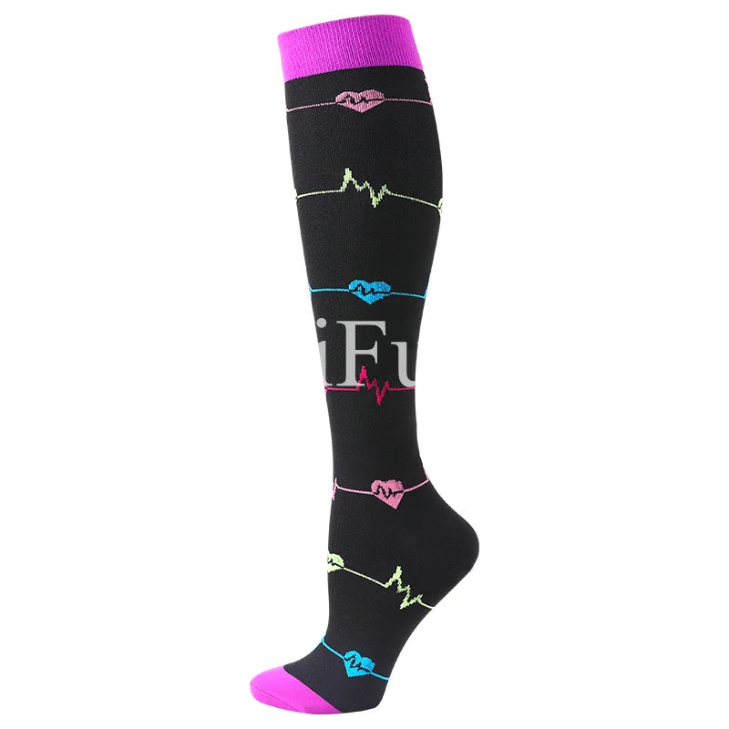 Compression Socks – Medical Grade 20-30mmHg for Varicose Veins, Diabetes & Running (58 Styles)