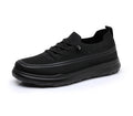 Men's Extra Size Mesh Slip-On Walking Shoes — Super Soft PU Sole Cushioned Jogging Shoes