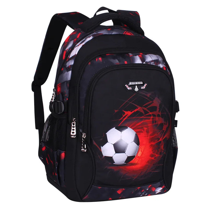 Kids School Backpack – Cartoon & Sports Designs