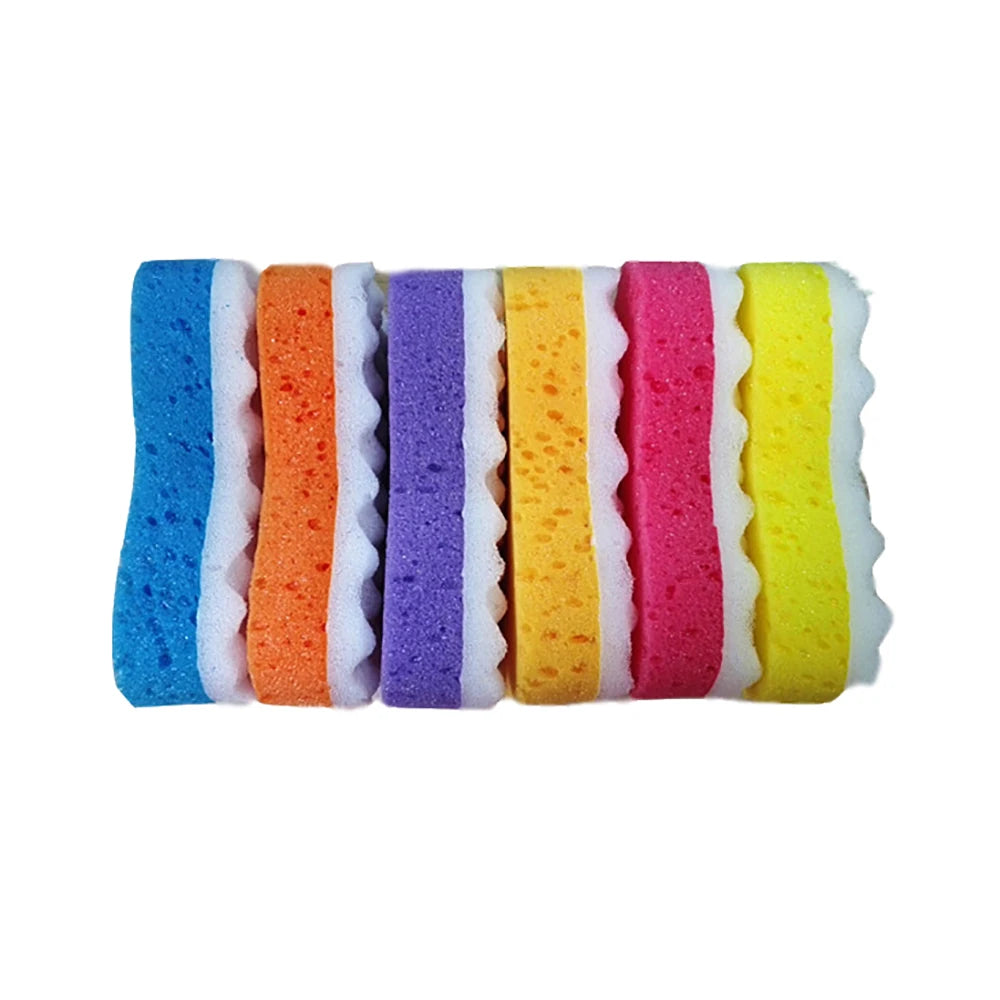 Soft Bath Sponge Body Scrub & Massage Brush – Exfoliating Skincare Shower Accessory