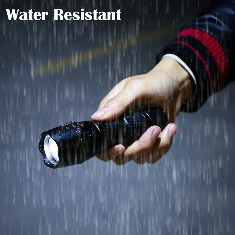 XM-L2 10000LM Zoomable CREE LED Flashlight – Waterproof Tactical Torch for 18650/26650