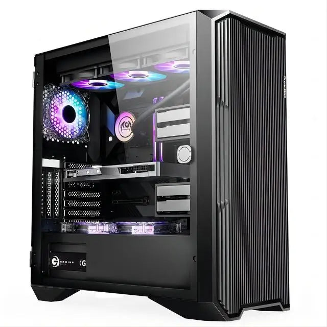 Aotesier Gaming Desktop PC – Intel i7 Core, 8GB/16GB RAM, 256GB SSD, Tempered Glass, Win10