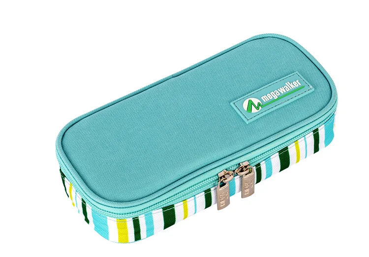 MegaWalke Insulin Cooler Bag – Portable Insulated Diabetic Travel Case with Aluminum Foil Lining