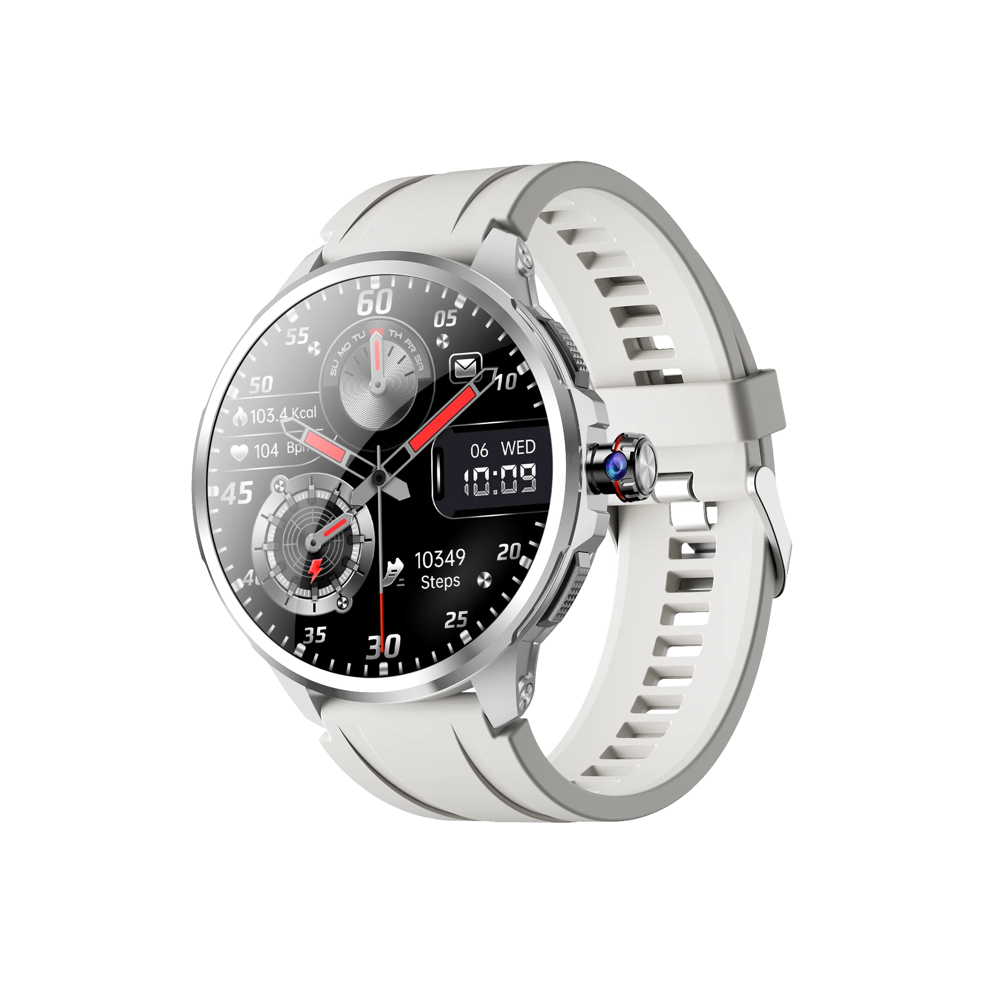 SENBONO H99 4G Android Smart Watch | 1.75" AMOLED 466x466 GPS Camera SIM WiFi Wireless Call Music