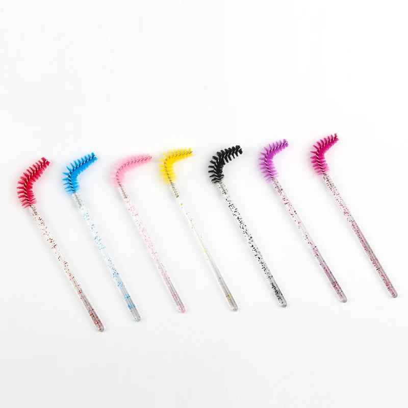 Crystal Eyelash Extension Mascara Wand Brush Set