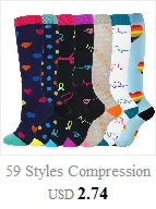 Compression Socks – Medical Grade 20-30mmHg for Varicose Veins, Diabetes & Running (58 Styles)