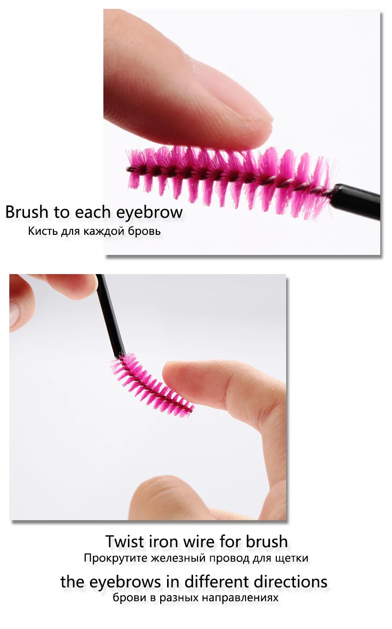 Crystal Eyelash Extension Mascara Wand Brush Set