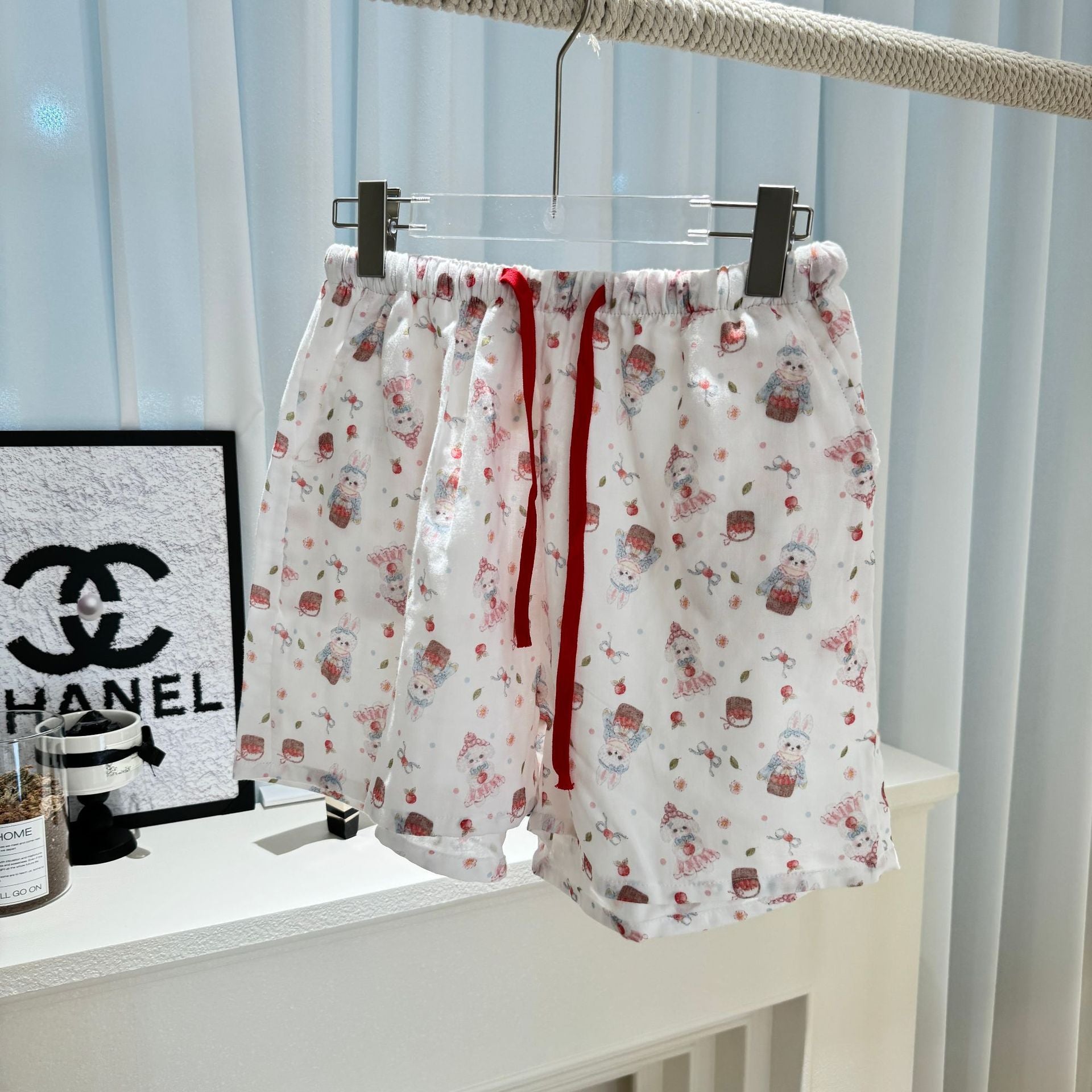 Very Easy to Wear! ! Cotton Loose Pajamas for Girls, Double-Layer Gauze Home Pants, Summer Shorts, Soft Walking Shorts