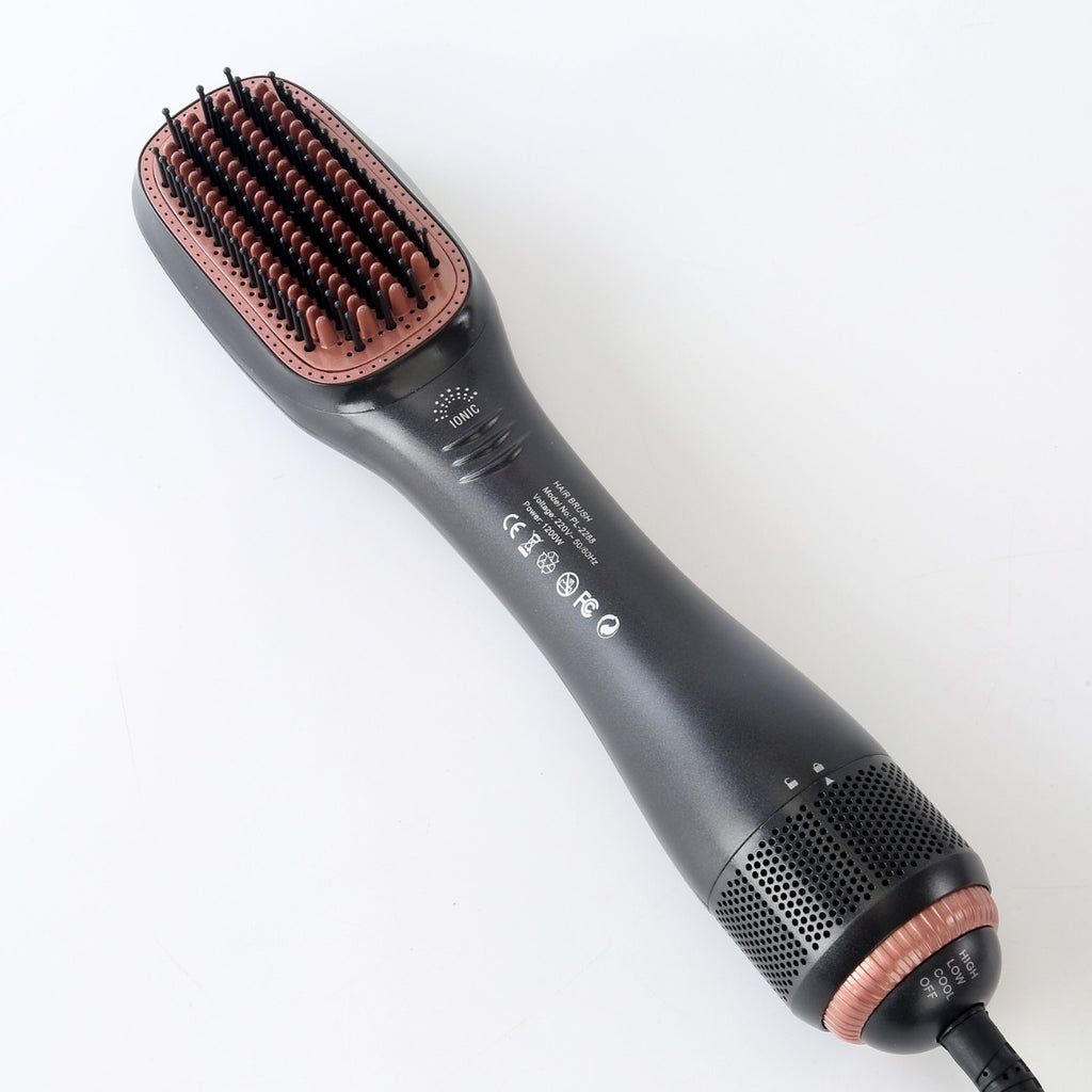 Cross-border new electric three-in-one hair dryer hot air comb hair comb hair dryer hair curling iron