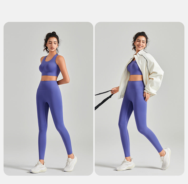 Fitness Yoga Pants Women's Sports Fitness Hip Lifting Leggings 2025 New Spring and Summer Hip Pilates Shark Pants