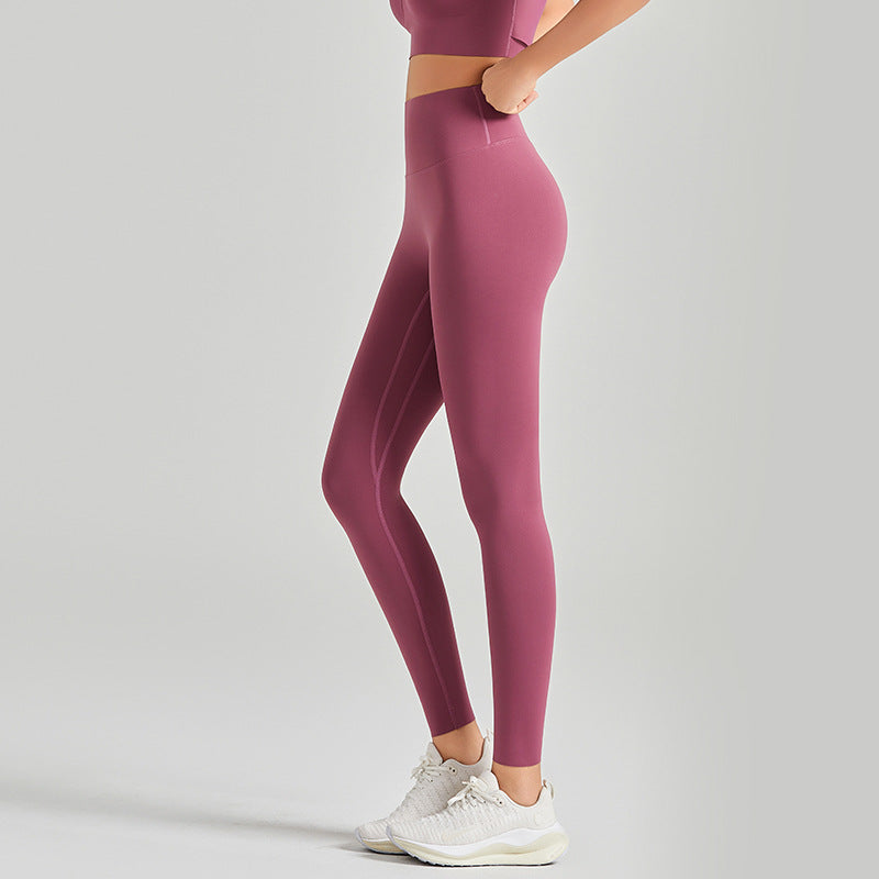 Women's Hip-Lift Pilates Shark Yoga Pants – High-Elasticity Leggings, M–XXL, 50+ Colors