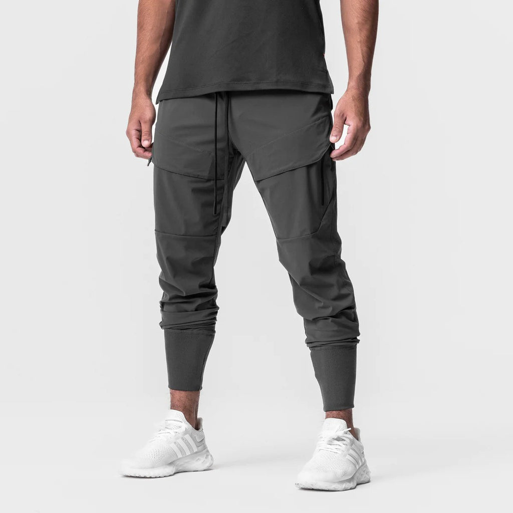 Men's Quick-Dry High-Elastic Jogger Pants — Fitness Sports Pants for Training & Running