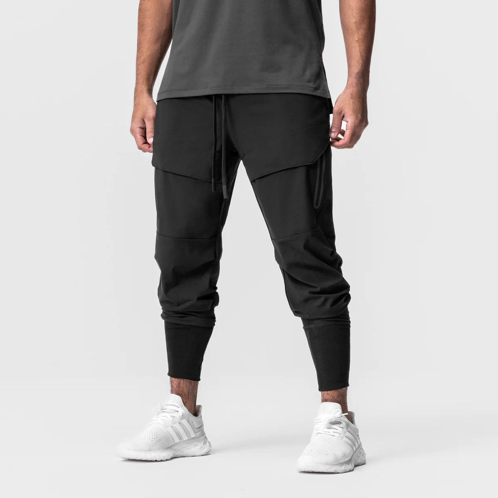 Men's Quick-Dry High-Elastic Jogger Pants — Fitness Sports Pants for Training & Running