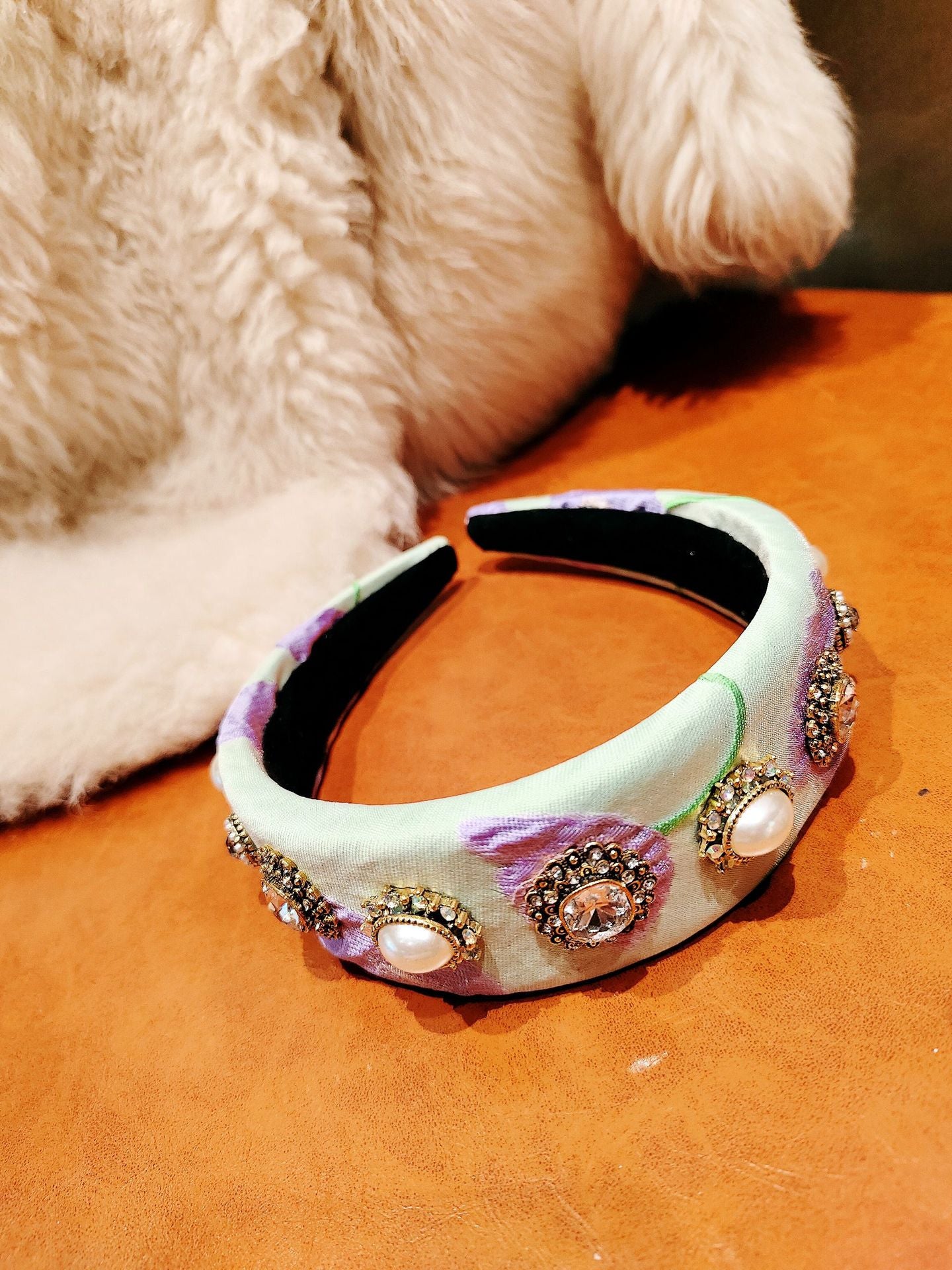 New product headband high cranial top headband fashion baroque retro wide-brimmed hairpin catwalk hair accessories wholesale