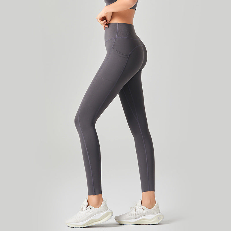 Women's Hip-Lift Pilates Shark Yoga Pants – High-Elasticity Leggings, M–XXL, 50+ Colors