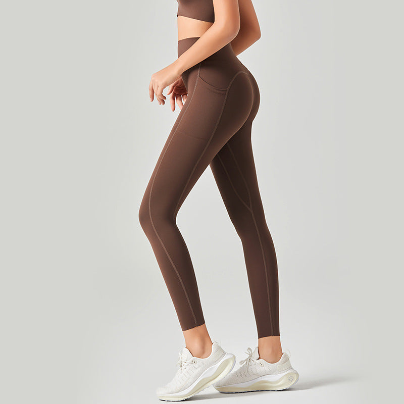 Women's Hip-Lift Pilates Shark Yoga Pants – High-Elasticity Leggings, M–XXL, 50+ Colors
