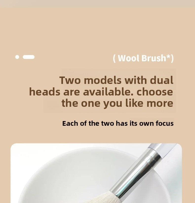 Soft Facial Cleansing Brush – Pore-Cleansing Face Wash & Mask Application Brush