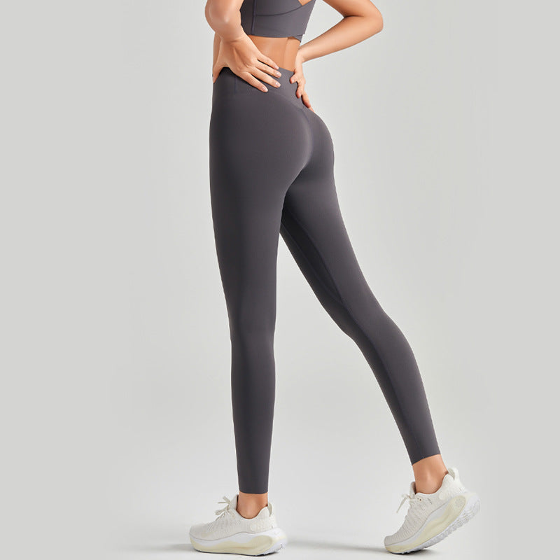 Women's Hip-Lift Pilates Shark Yoga Pants – High-Elasticity Leggings, M–XXL, 50+ Colors
