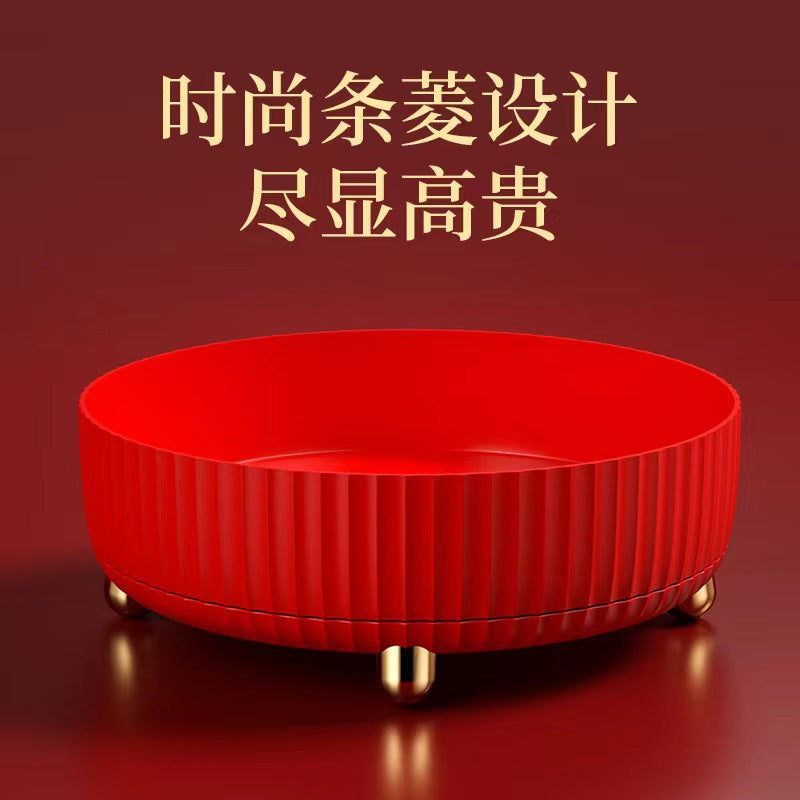 Rotating Desktop Storage Box — Skincare & Cosmetics Organizer for Dressing Table