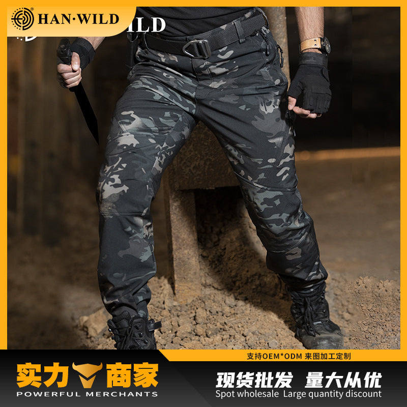 Fleece-Lined Tactical Pants for Men — Softshell Training, Workwear & Winter Camo Pants