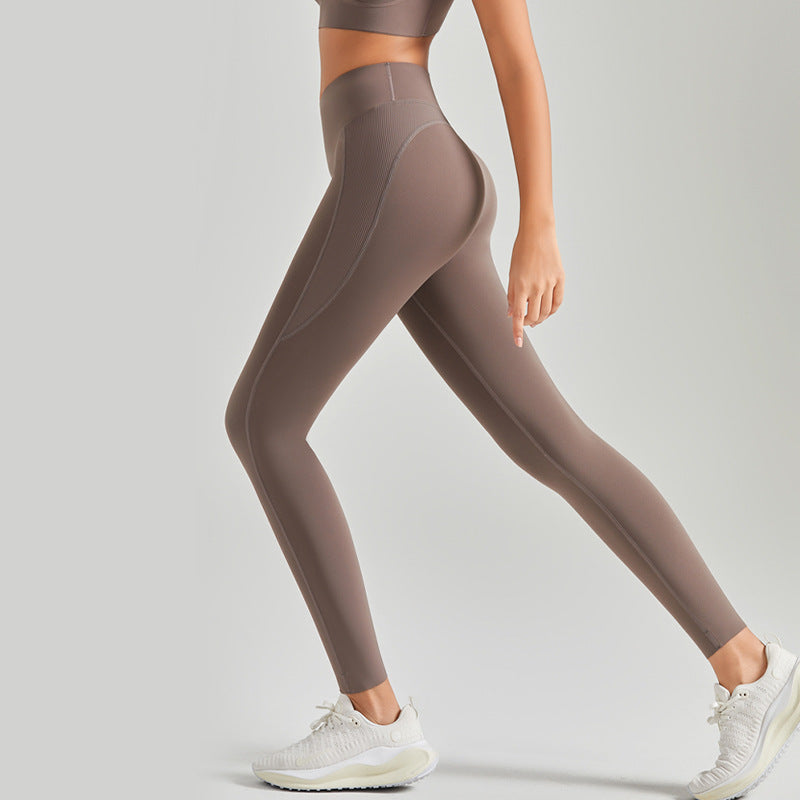 Women's Hip-Lift Pilates Shark Yoga Pants – High-Elasticity Leggings, M–XXL, 50+ Colors