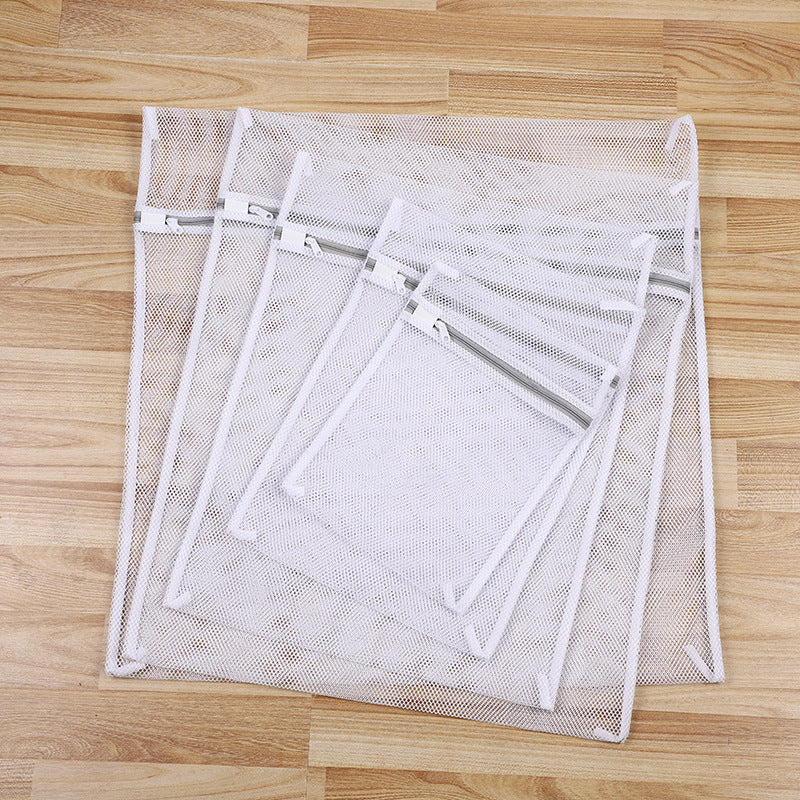 Fine Mesh Zipper Laundry Bags — Machine Washable Clothing Care & Travel Storage Mesh Bags