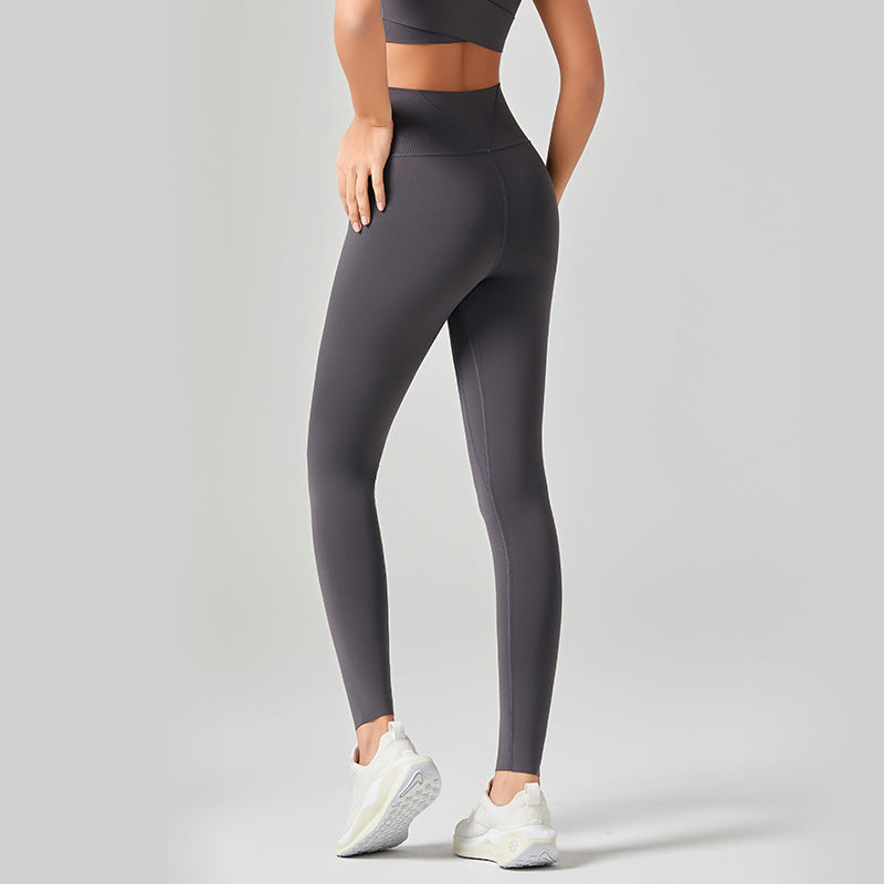 Women's Hip-Lift Pilates Shark Yoga Pants – High-Elasticity Leggings, M–XXL, 50+ Colors
