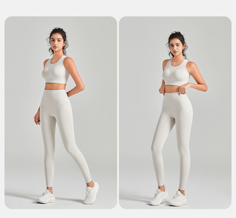 Fitness Yoga Pants Women's Sports Fitness Hip Lifting Leggings 2025 New Spring and Summer Hip Pilates Shark Pants