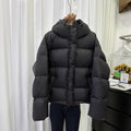 Women's Short Hooded Puffer Jacket — Warm Winter Coat for Petite Sizes