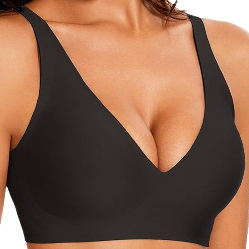 Women's Seamless Wireless Full-Cup Bra — Comfortable Everyday Support