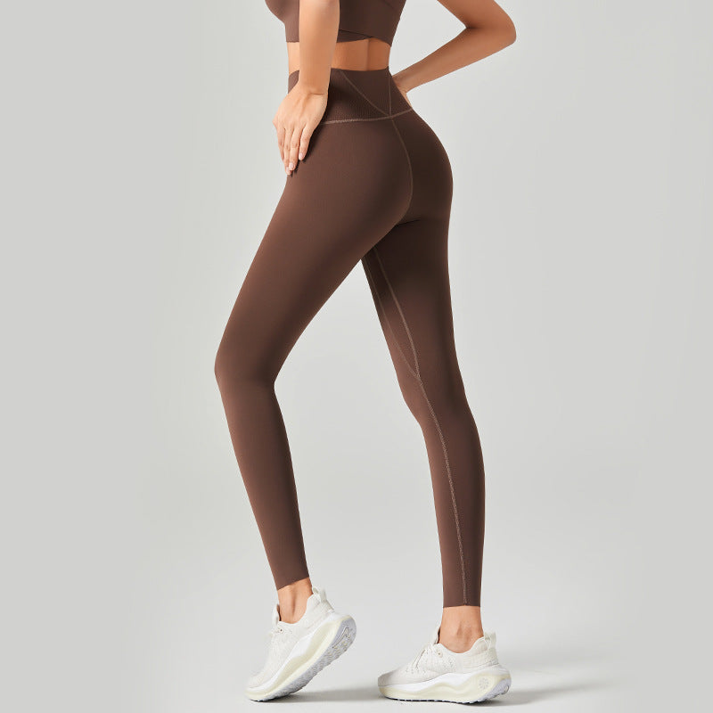 Women's Hip-Lift Pilates Shark Yoga Pants – High-Elasticity Leggings, M–XXL, 50+ Colors