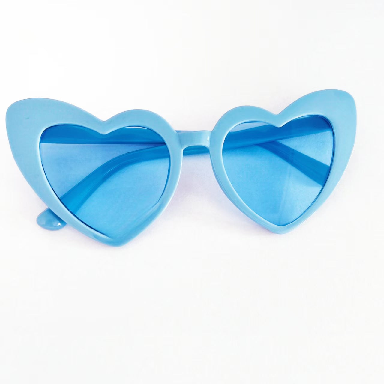 Cat-Eye Peach Heart Sunglasses — UV400 Anti-UV Sun Protection | Trendy Women's Shades