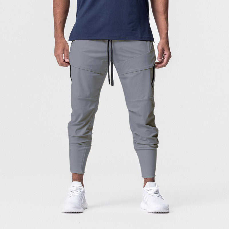 Men's Quick-Dry High-Elastic Jogger Pants — Fitness Sports Pants for Training & Running