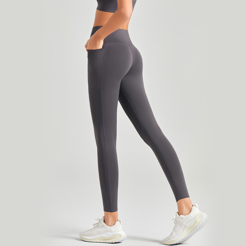 Women's Hip-Lift Pilates Shark Yoga Pants – High-Elasticity Leggings, M–XXL, 50+ Colors