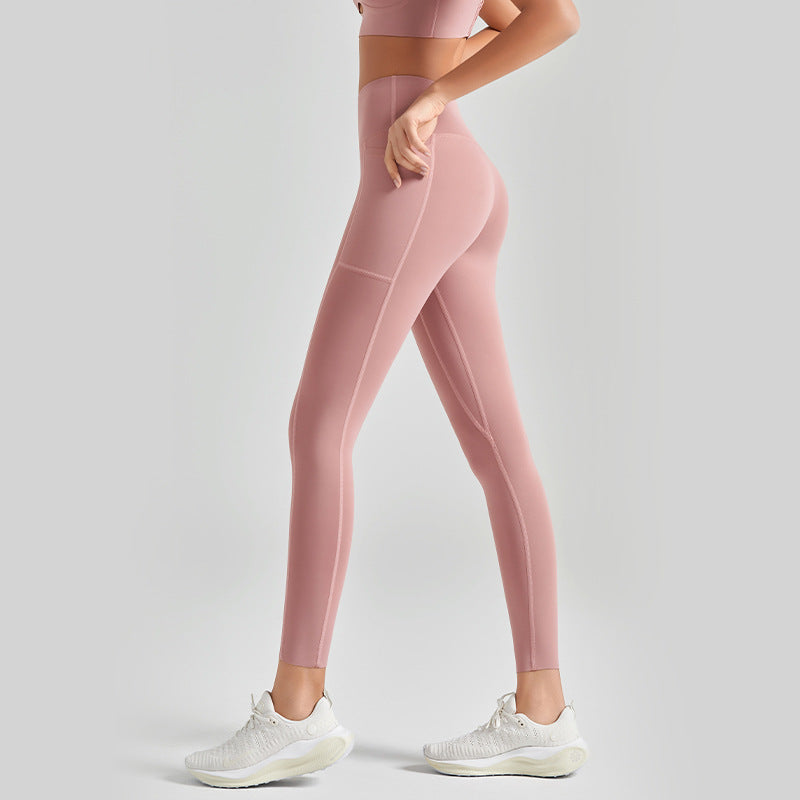 Women's Hip-Lift Pilates Shark Yoga Pants – High-Elasticity Leggings, M–XXL, 50+ Colors
