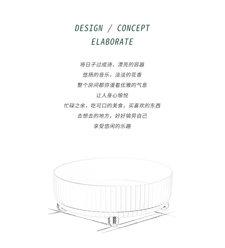 Household Rotating Desktop Storage Box Storage Skin Care Product Storage Rack Dressing Table Plastic Storage Kitchen Living Room Bedroom