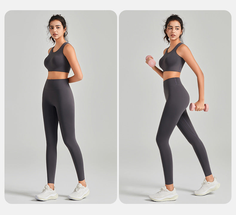 Fitness Yoga Pants Women's Sports Fitness Hip Lifting Leggings 2025 New Spring and Summer Hip Pilates Shark Pants