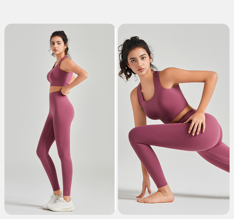 Fitness Yoga Pants Women's Sports Fitness Hip Lifting Leggings 2025 New Spring and Summer Hip Pilates Shark Pants