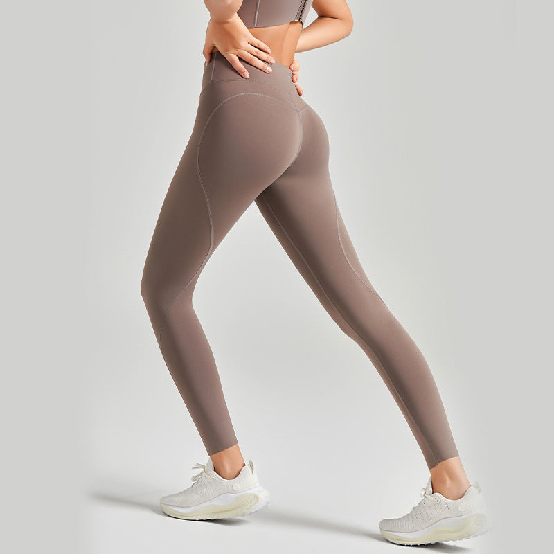 Women's Hip-Lift Pilates Shark Yoga Pants – High-Elasticity Leggings, M–XXL, 50+ Colors