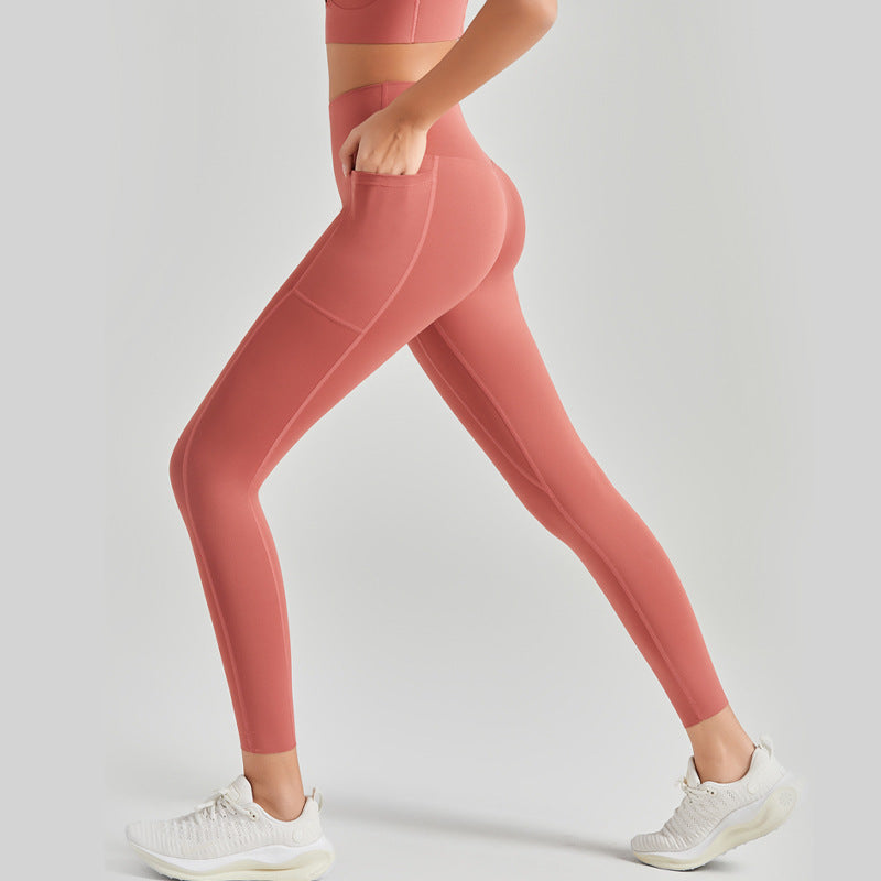 Women's Hip-Lift Pilates Shark Yoga Pants – High-Elasticity Leggings, M–XXL, 50+ Colors