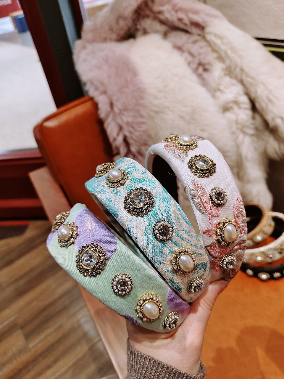 New product headband high cranial top headband fashion baroque retro wide-brimmed hairpin catwalk hair accessories wholesale