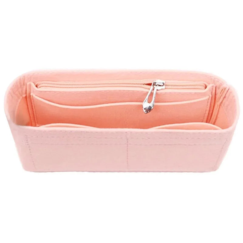 Bag Organizer Insert for Longchamp Small Tote – Inner Liner Handbag Organizer, Mini Size