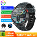 T-Rex3 Pro GPS Military Smartwatch – 1100mAh, 5ATM Waterproof, Sports Run Tracker & Compass