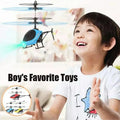 Induction Control Rechargeable Mini Helicopter Toy – Indoor RC Aircraft Gift for Boys & Girls