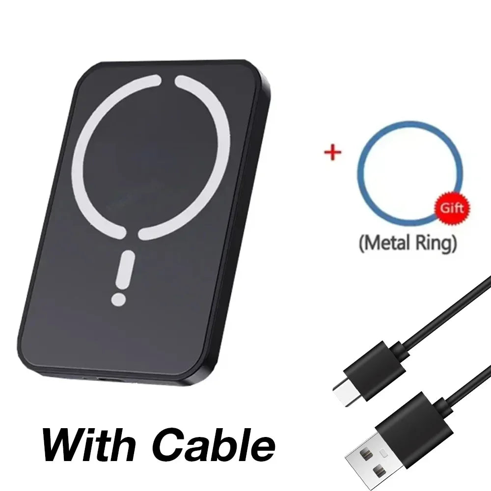 Magnetic Car Air Vent Phone Holder with 15W Wireless Charger – MagSafe Compatible for iPhone 12–17