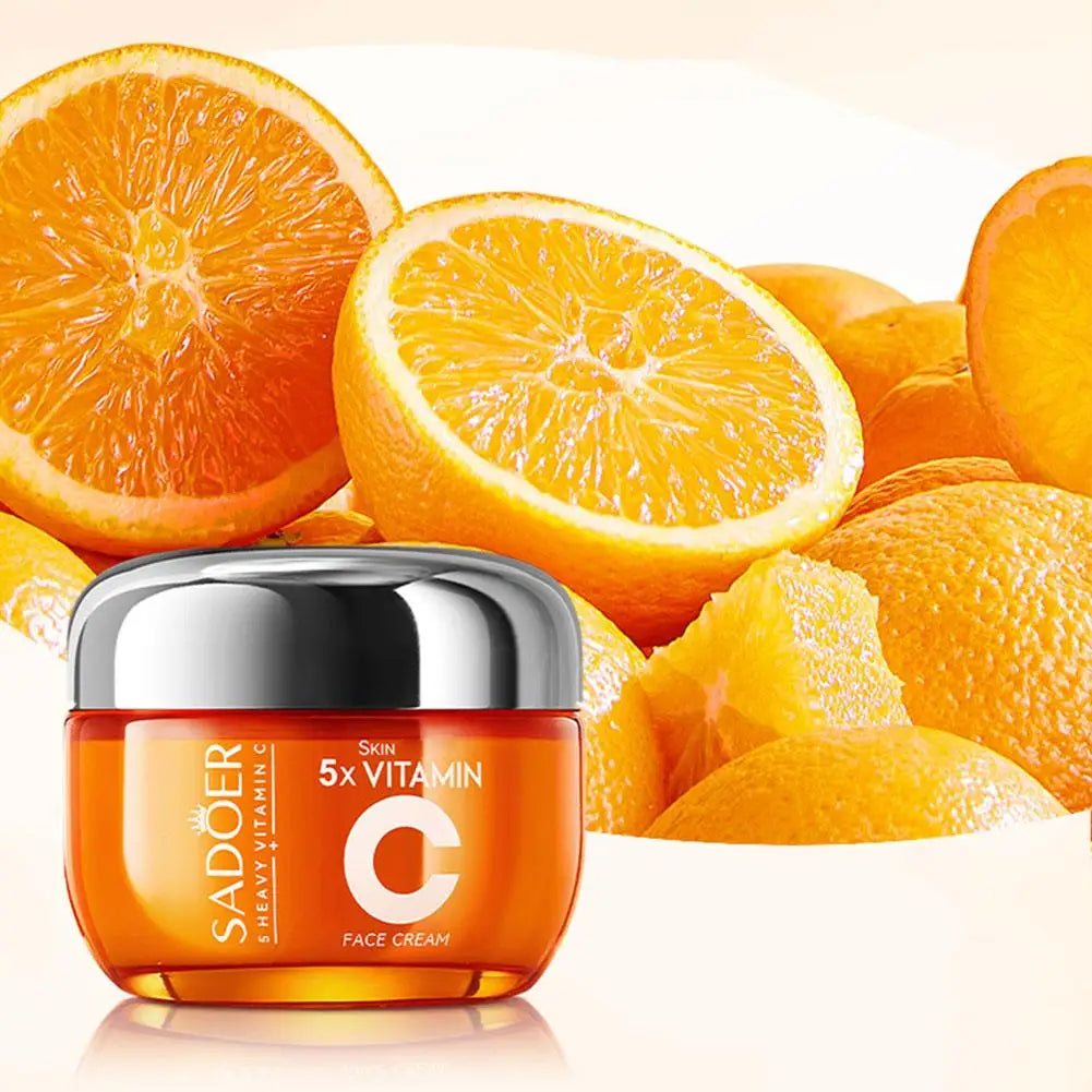 Vitamin C Firming & Lifting Skincare Set – Brightening Serum, Toner & Face Cream