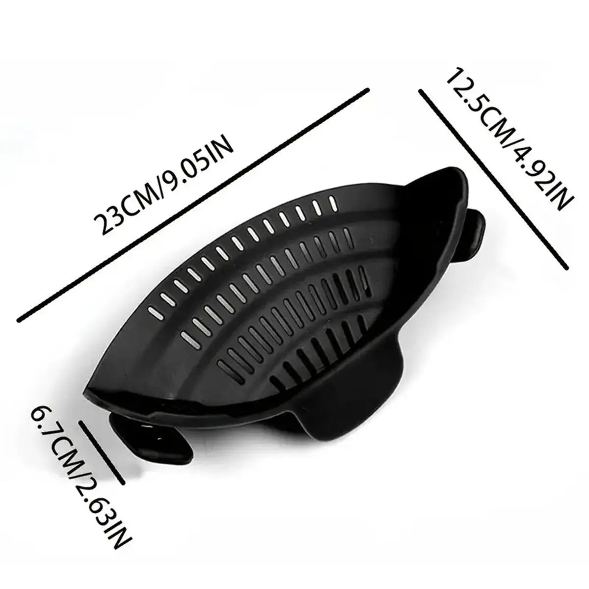 Clip-On Pot Strainer — Adjustable Strainer for Pots, Pans & Bowls