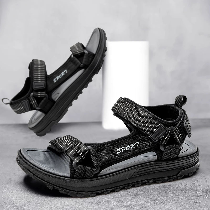Men's Lightweight Casual Beach Sandals – Comfortable Outdoor Holiday Sandals
