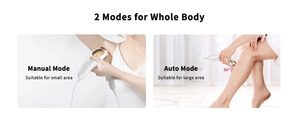 IPL Laser Hair Removal Device with Ice Cooling