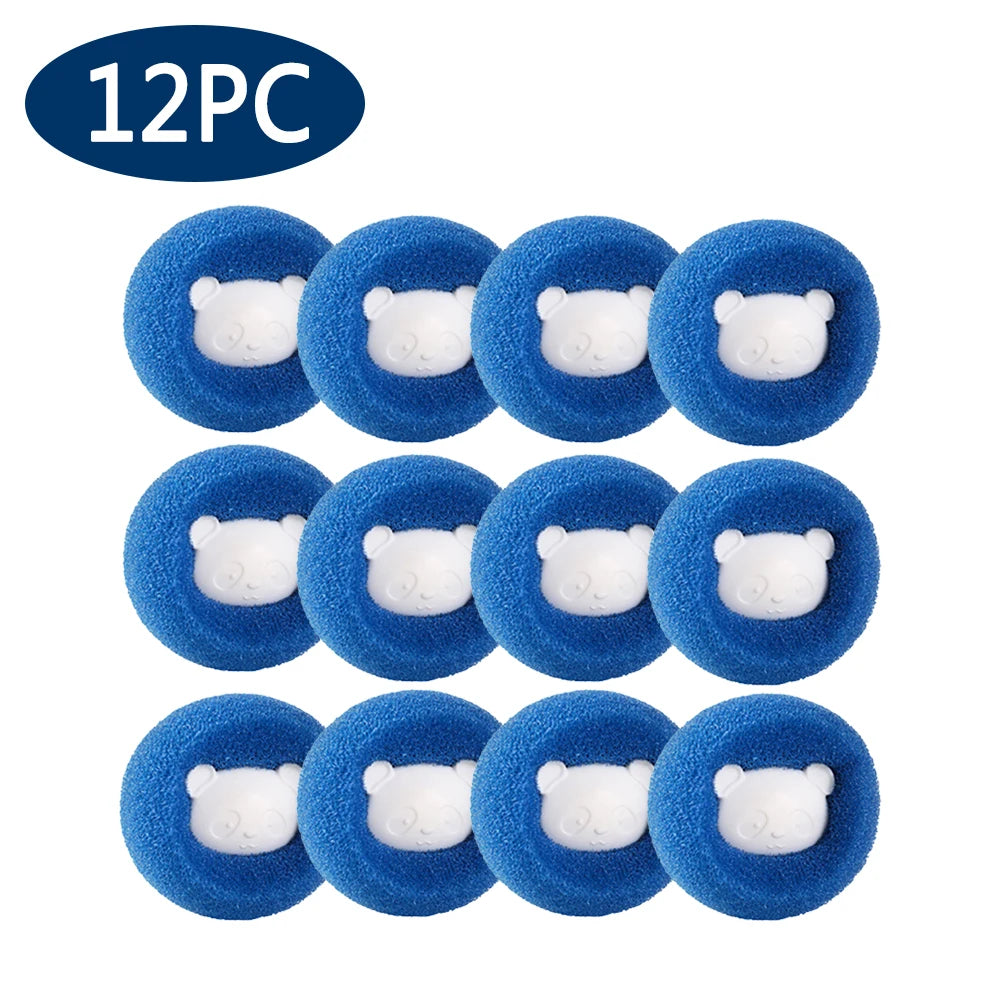 Laundry Balls Pet Hair Remover – Reusable Washing Machine Lint Catcher & Clothes Fluff Cleaner